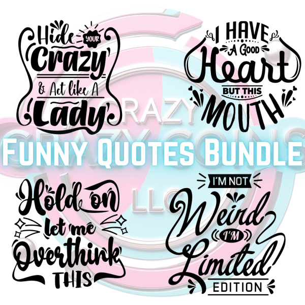 Funny Quotes Graphic Bundle