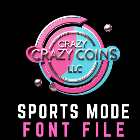 Sports Mode Font File